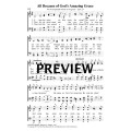 All Because of God's Amazing Grace-PDF Song Sheet
