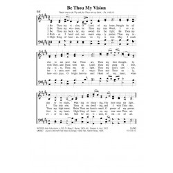 Be Thou My Vision-PDF Song Sheet