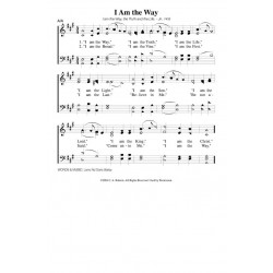 I Am the Way - PDF Song Sheet
