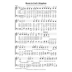 Room in God's Kingdom - PDF Song Sheet
