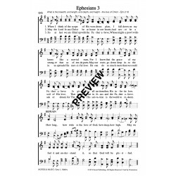 Ephesians 3-PDF sheet music