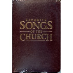 Favorite Songs of the Church Leather flex Maroon