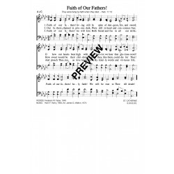 Faith of Our Fathers-PDF Sheet Music