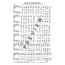 Glory to God Forever-PDF Song Sheet