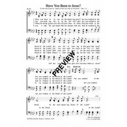 Have You Been to Jesus-PDF Sheet Music