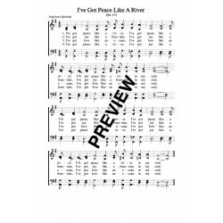 I've Got Peace-PDF Song Sheet