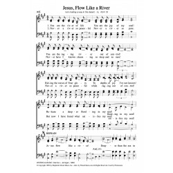Jesus Flow Like a River-PDF Song Sheet