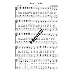 Jesus is Calling-Howard-PDF Sheet Music