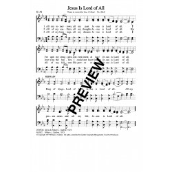 Jesus is Lord of All-PDF Sheet Music