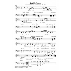 Let Us Adore-PDF Sheet Music