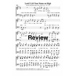 Lord I Lift Your Name On High-PDF Song Sheet