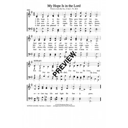 My Hope is in the Lord-PDF Sheet Music