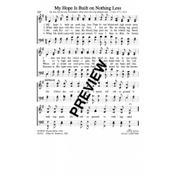 My Hope is Built on Nothing Less-PDF Sheet Music