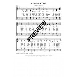 O Breath of God-PDF Song Sheet