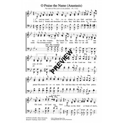 O Praise the Name-Anastasis -PDF Sheet Music