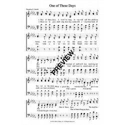 One of These Days-PDF Sheet Music