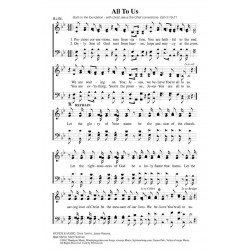 All to Us - PDF Song Sheet