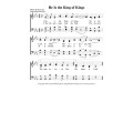 He is the King of kings - PDF SONG SHEET