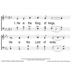 He is the King of kings - PPT Slices