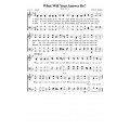 What Will Your Answer Be - PDF Song Sheet