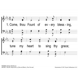 Come Thou Fount of Every Blessing-PPT