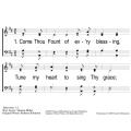 Come Thou Fount-Come Thou King PPT