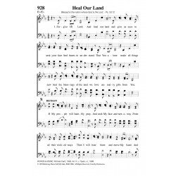Heal Our Land-PDF Song Sheet
