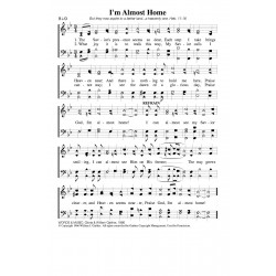 I'm Almost Home-PDF Song Sheet