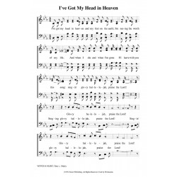 I've Got my head in Heaven-PDF Song Sheet