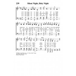 Silent Night Holy Night-M-PDF Song Sheet