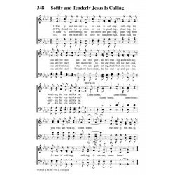 Softly and Tenderly-PDF Song Sheet
