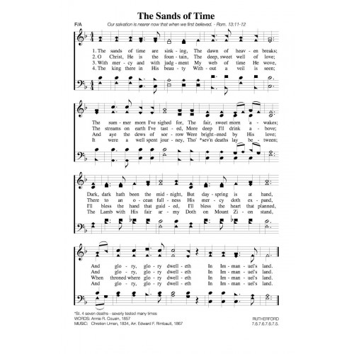 SONG OF TIME Sheet Music Download