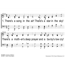 There's a Song in the Air-PPT Slides