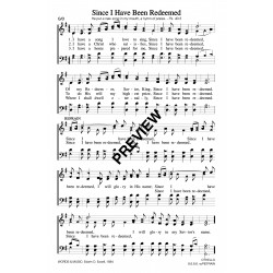 Since I Have Been Redeemed-PDF Sheet Music