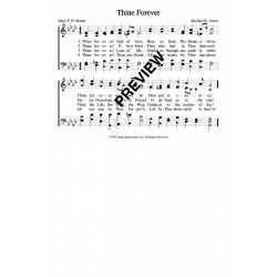Thine Forever - PDF Sheet Music