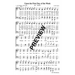 Upon the First Day of the Week-PDF Sheet Music