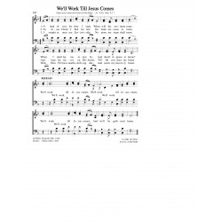 We'll Work Till Jesus Comes-PDF Sheet music