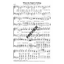 When the Night is Falling-PDF Sheet Music