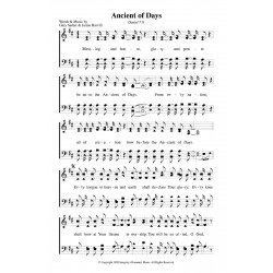 Ancient of Days PDF Song Sheets