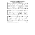 Come Thou Long Expected Jesus-PDF Song Sheet