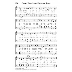 Come Thou Long Expected -M -PDF Song Sheet