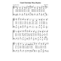 Good Christian Men Rejoice-PDF Song Sheet