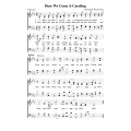 Here We Come a-caroling-PDF Song Sheet