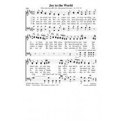Joy to the World-PDF Song Sheet