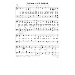 O Come All Ye Faithful-PDF Song Sheet